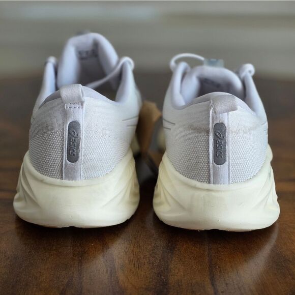 Asics Gel Cumulus 25 Running Shoes White Beige Women's 11.5 Training FF Blast+ - Picture 5 of 15